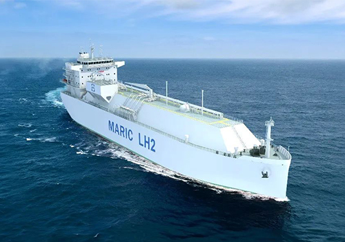 La Chine lance le plus grand modèle de navire de transport d'hydrogène liquide au monde