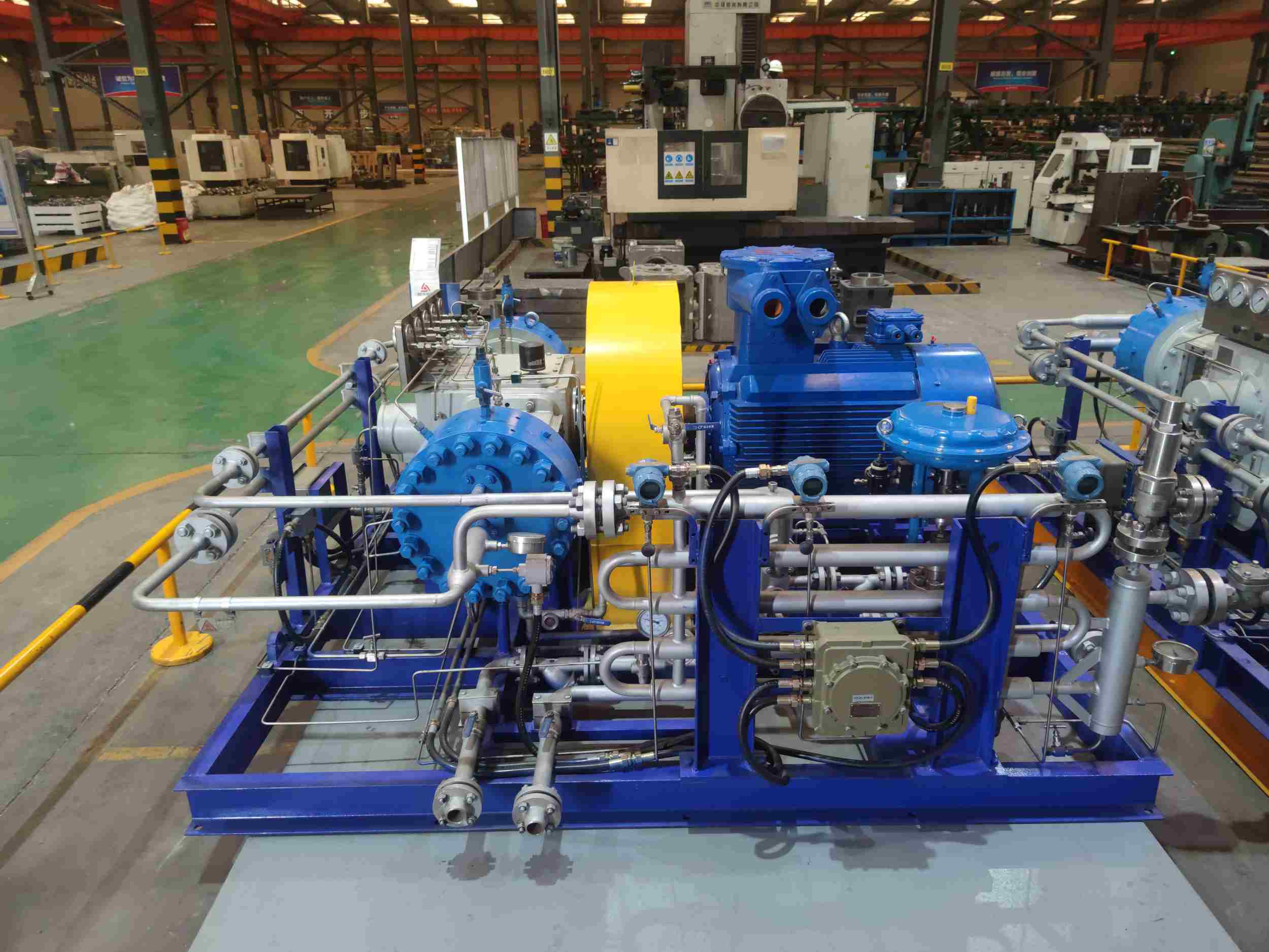 Hydrogen Diaphragm booster system