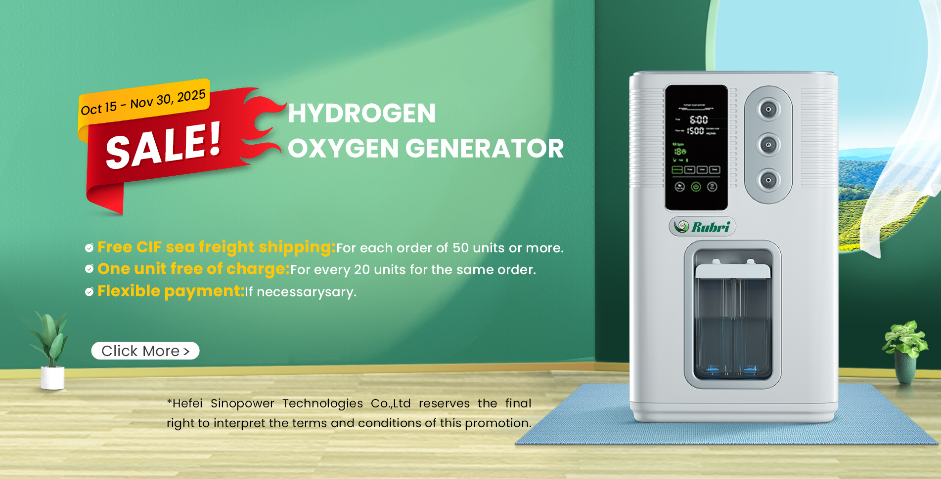 Appareil d'inhalation d'hydrogène