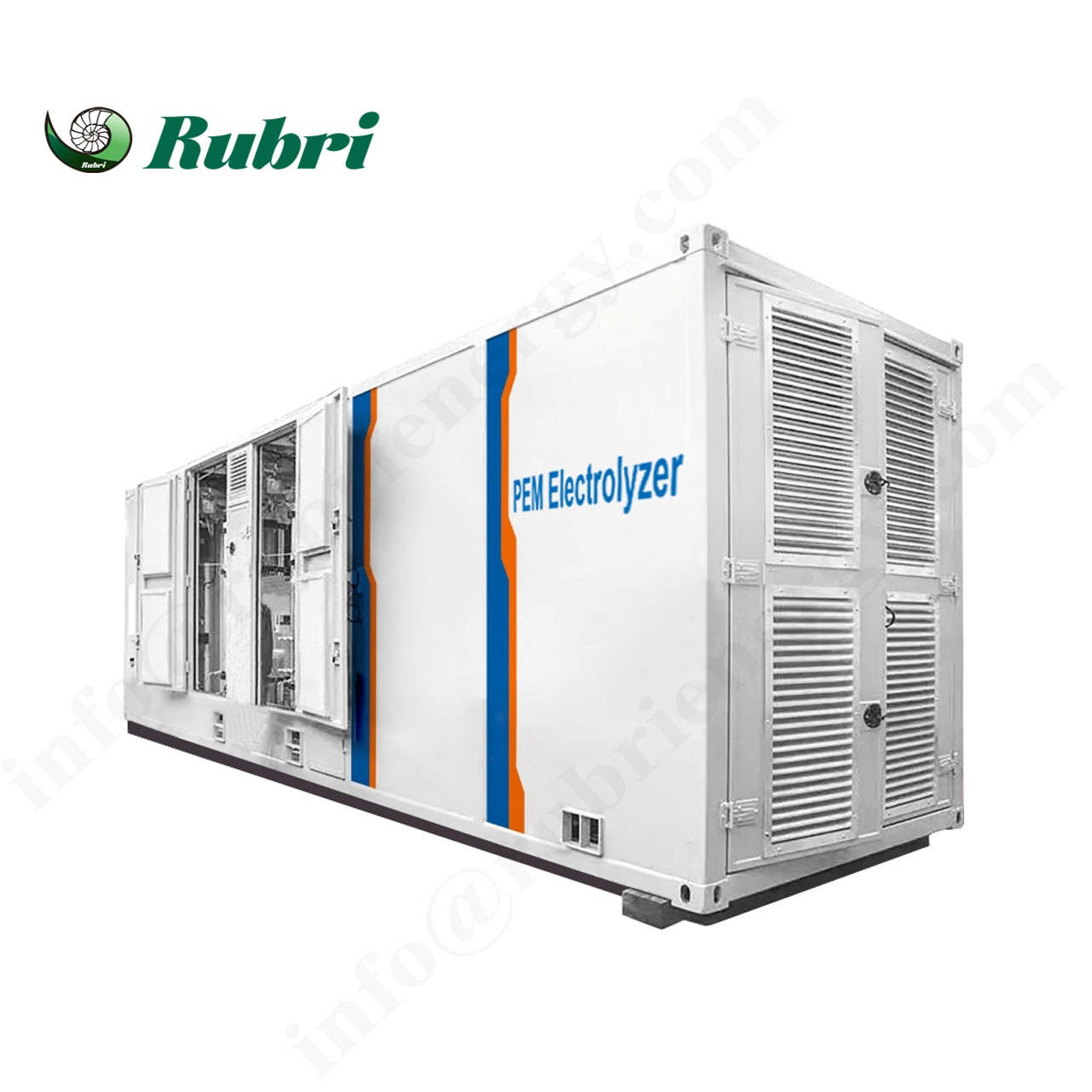 Système d'électrolyse PEM à énergie propre et à hydrogène vert, 200 Nm3/h, 1 000 kW