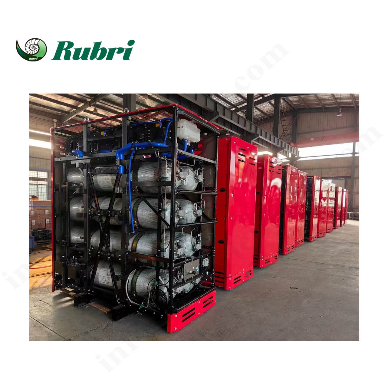 Bouteille de stockage d&#39;hydrogène de type IV 390L 350bar pour l&#39;automobile