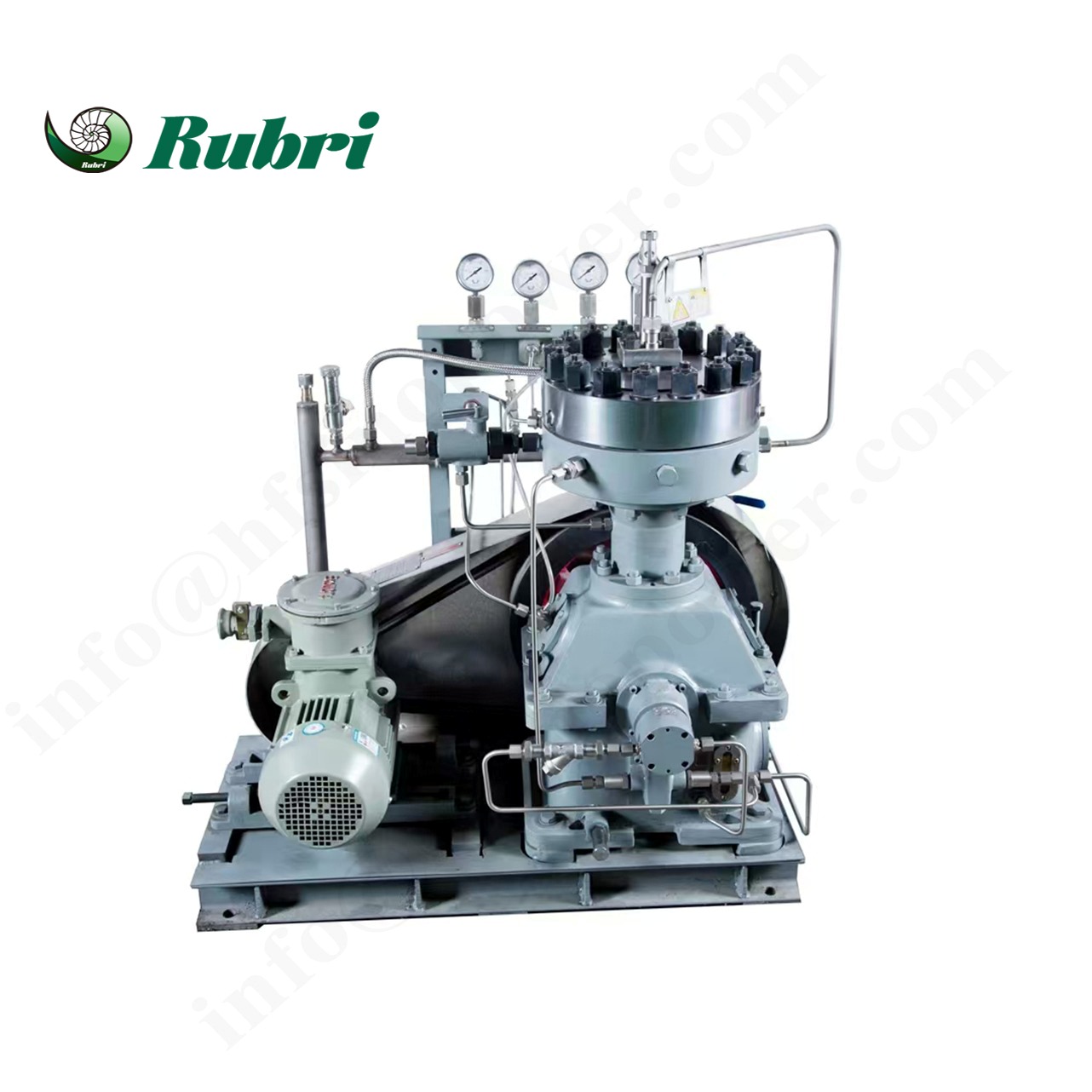 Système de surpression à membrane à hydrogène gazeux