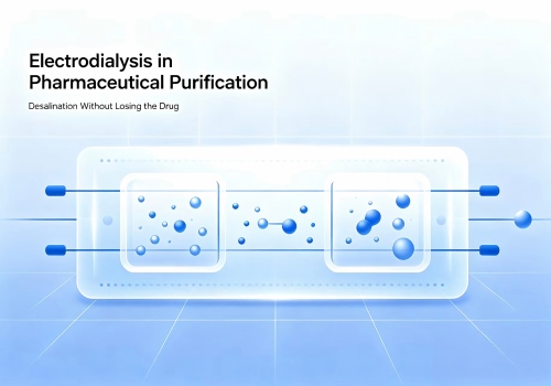 The Role of Electrodialysis in Pharmaceutical Purification